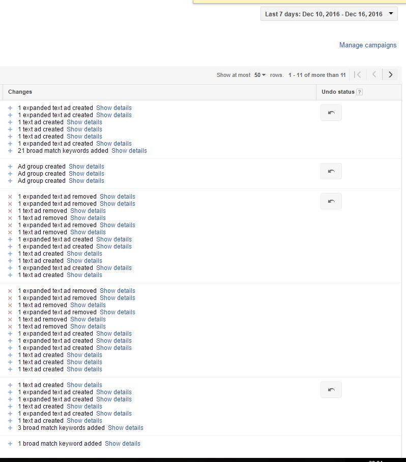 adwords-management-list-of-changes