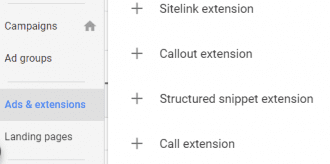 Google Ad Extensions